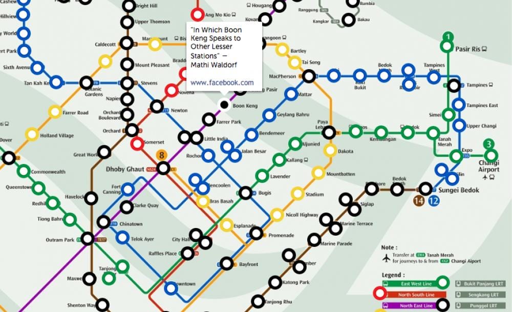peta mrt Singapura