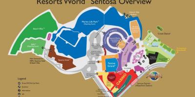 Resorts World Sentosa peta