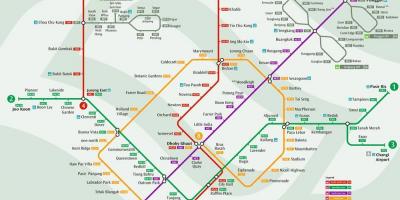Sistem peta Singapura